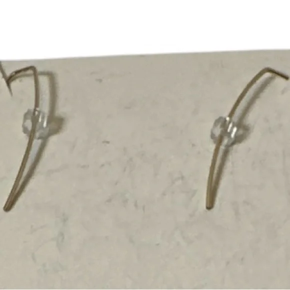 Gold Statement Earrings - Picture 3 of 3